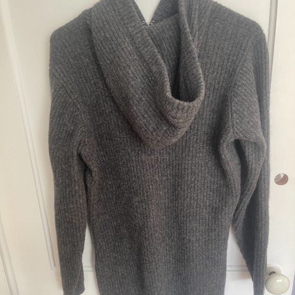 Vintage Fashion Bug Wool Hooded Clasp Cardigan Size M - Picture 5 of 9